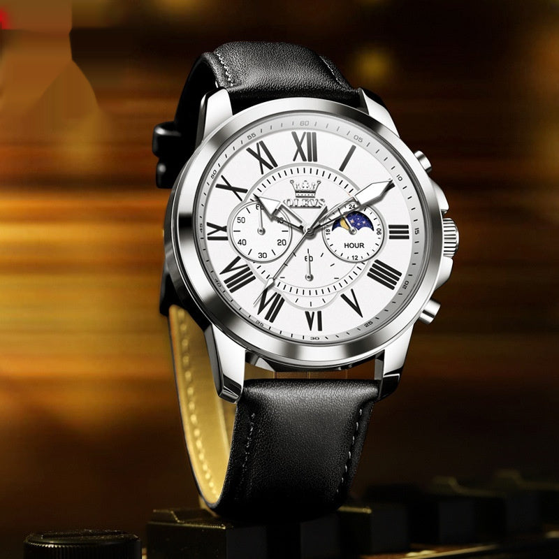 TitanPulse™ SportMaster Waterproof Chronograph - Luxurieglam