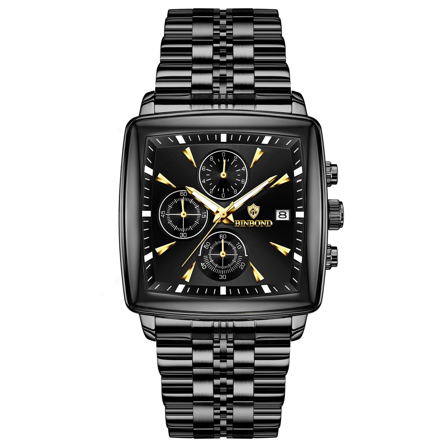 Men's Multi-functional Timing Luminous Waterproof Quartz Watch - Luxurieglam