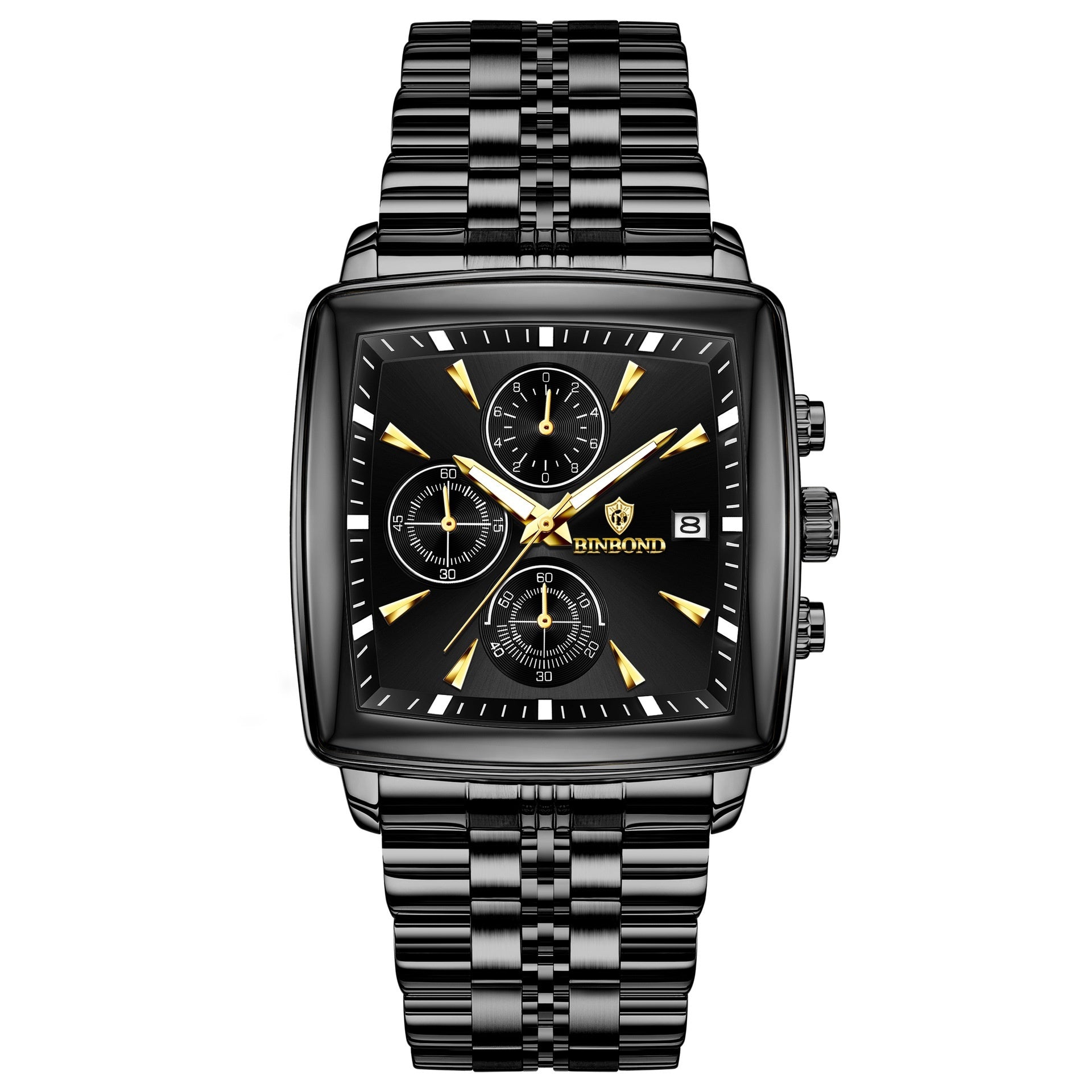 Men's Multi-functional Timing Luminous Waterproof Quartz Watch - Luxurieglam