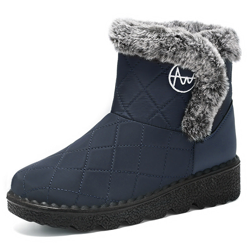 Women’s High-Top Outdoor Snow Boots - Luxurieglam