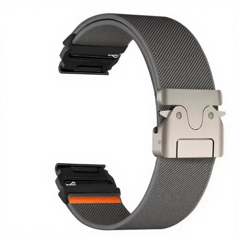 Elastic String Fabric Woven Men Watch Strap - Luxurieglam