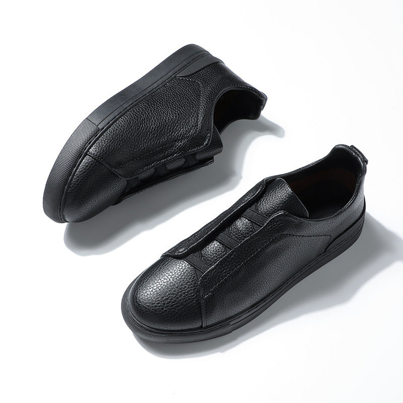 LuxeStep™ One-Pedal Soft Sole Leather Gommino Loafers - Luxurieglam