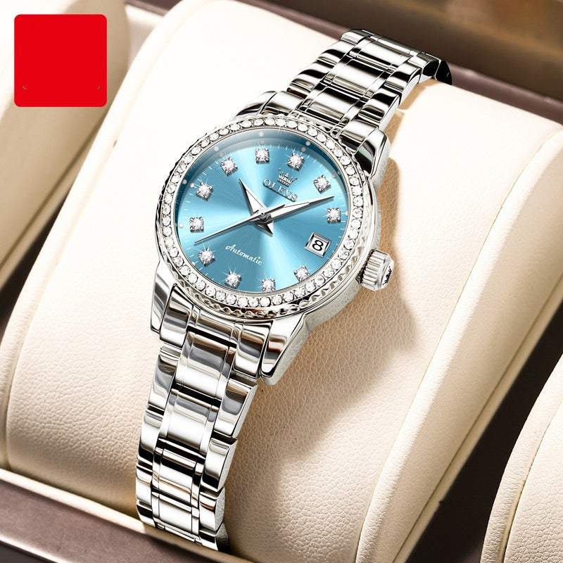 Women's All-match Casual Waterproof Mechanical Watch - Luxurieglam