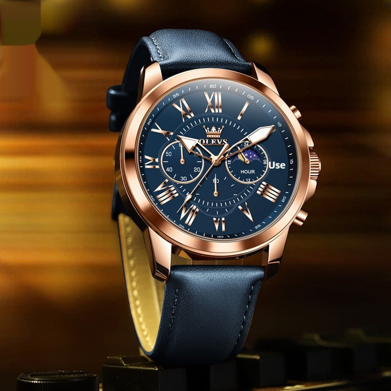 TitanPulse™ SportMaster Waterproof Chronograph - Luxurieglam