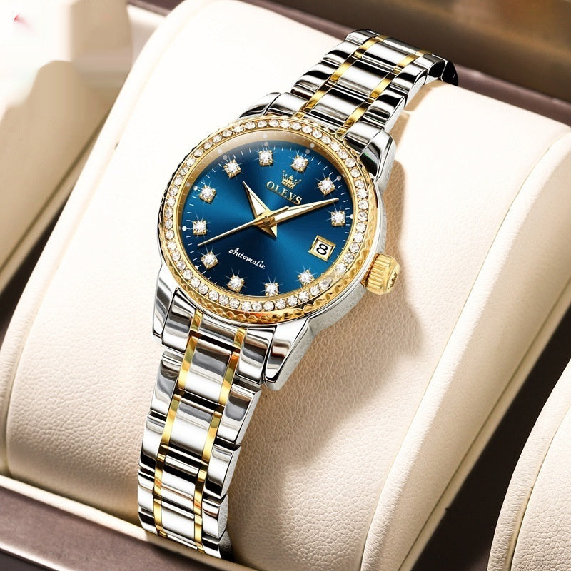 Women's All-match Casual Waterproof Mechanical Watch - Luxurieglam