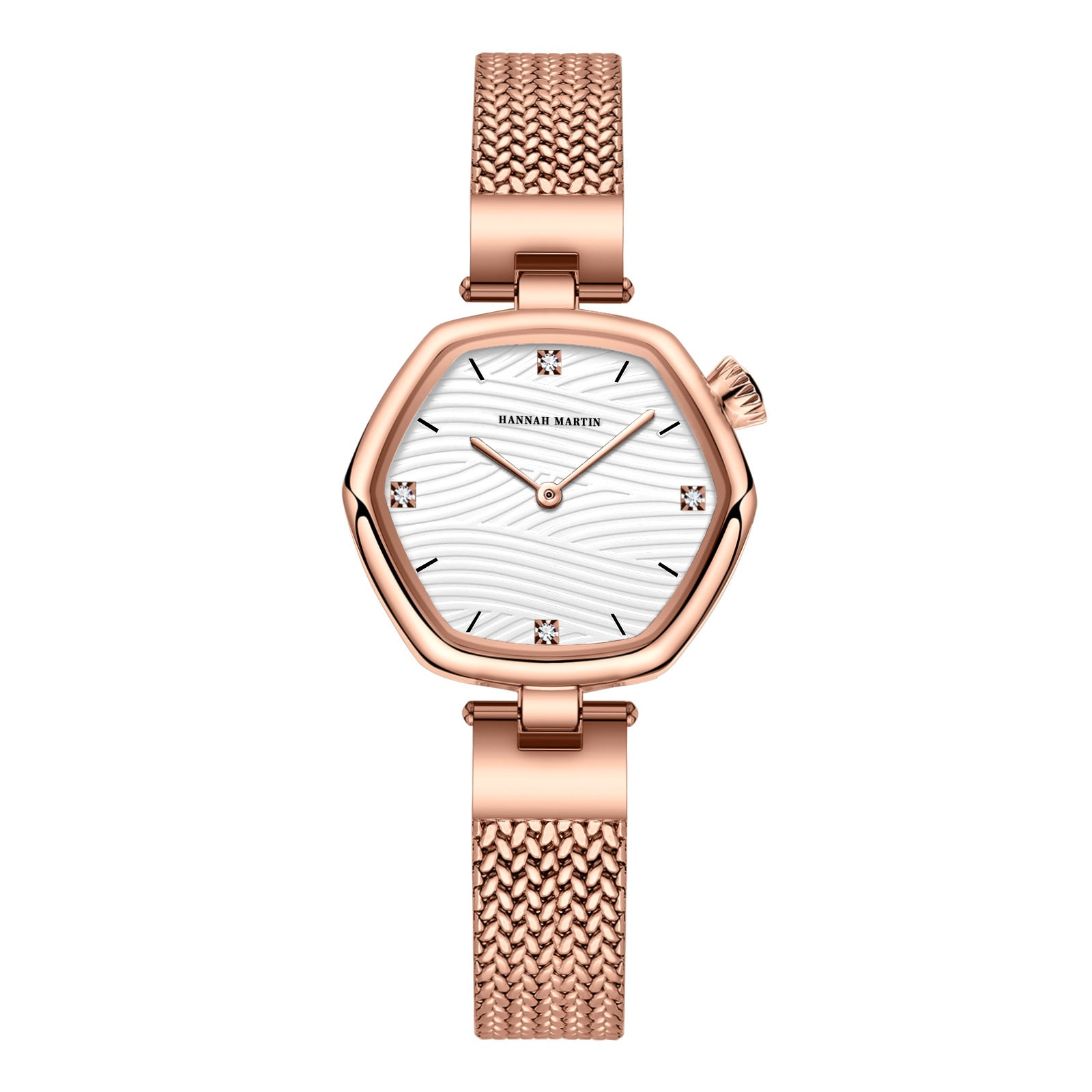 Fashion Simple Hexagonal Movement Women's Watch - Luxurieglam