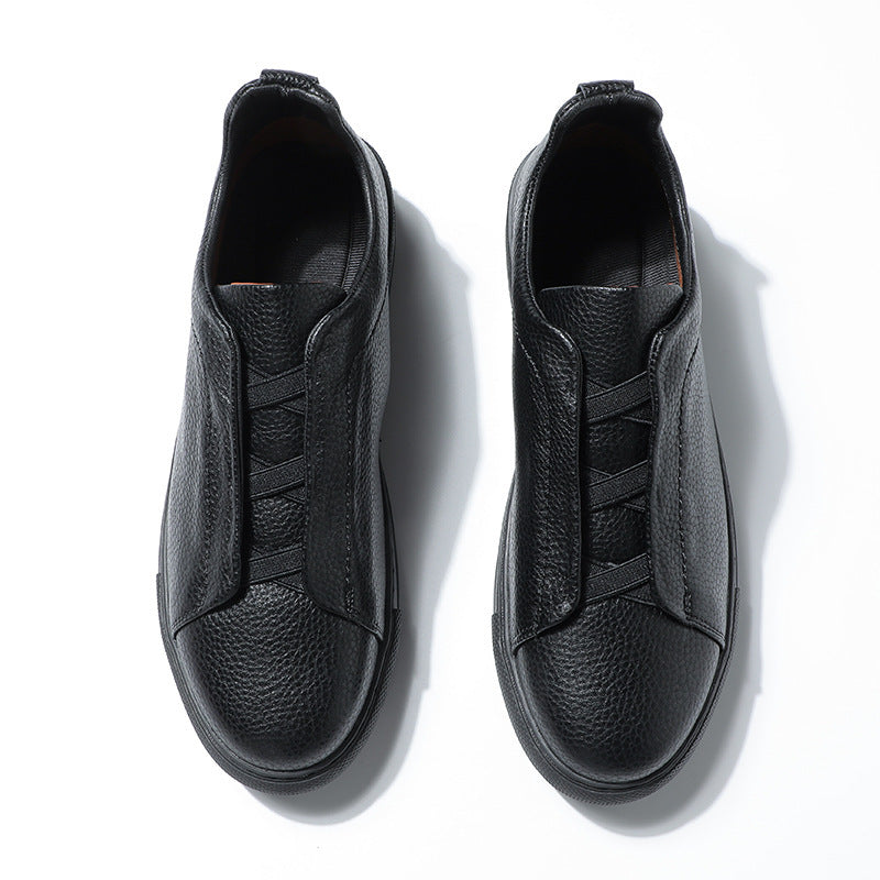 LuxeStep™ One-Pedal Soft Sole Leather Gommino Loafers - Luxurieglam